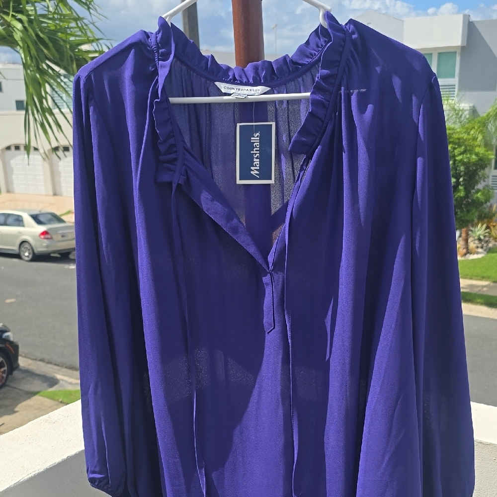 Purple Blouse New